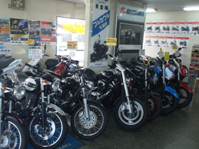 店舗案内 滋賀県大津市のバイクショップ Captain キャプテン